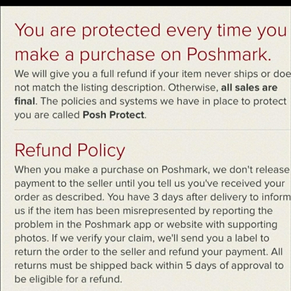 Refund Policy
